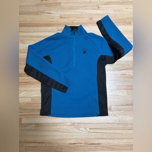 Men’s small half zip heavyweight Spyder jacket